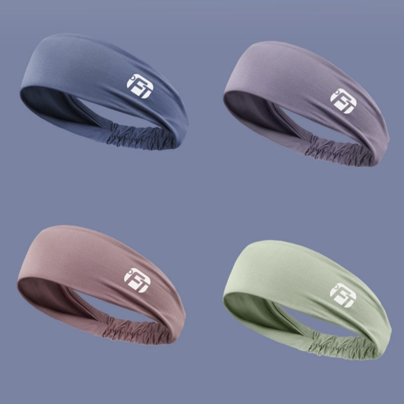 [DFC] Exercise Hair Band For Boys And Girls, Running Antiperspirant Hair Band For Boys And Girls, Fitness Anti-sweat Headscarf, Basketball And Badminton Sweat-absorbing Hair Band,Weight 14g