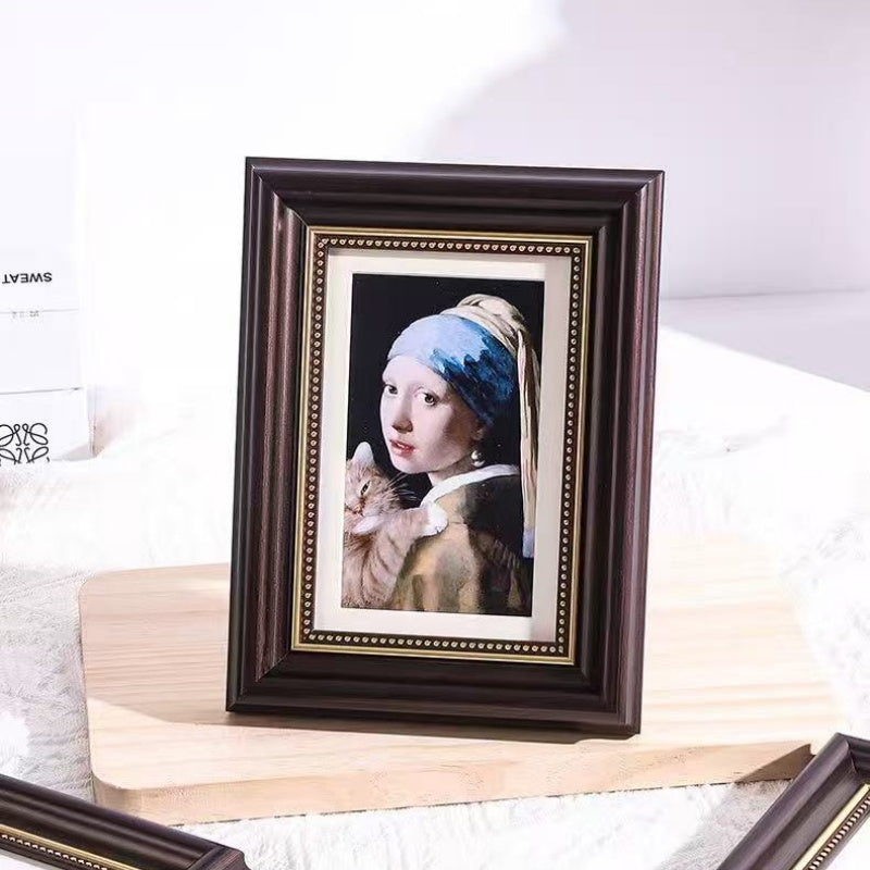 [DFC] Photo Frames, 7inch, Retro Photo Frames, Wall-mounted Children's Photo Stands, New Home Gifts, Thanksgiving Gifts, Valentine's Day Gifts