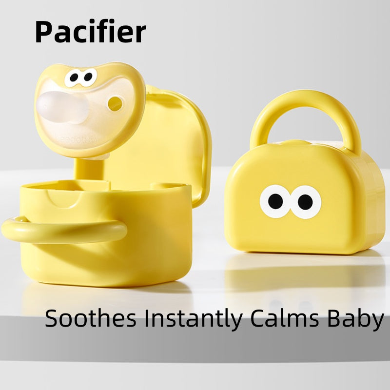 [DFC] Ultralight Pacifier Anti Overbite Gas Relief Baby Soother Instant Calming Breast Like Design Prevents Thumb Sucking Newborn Day Night Cartoon Teether