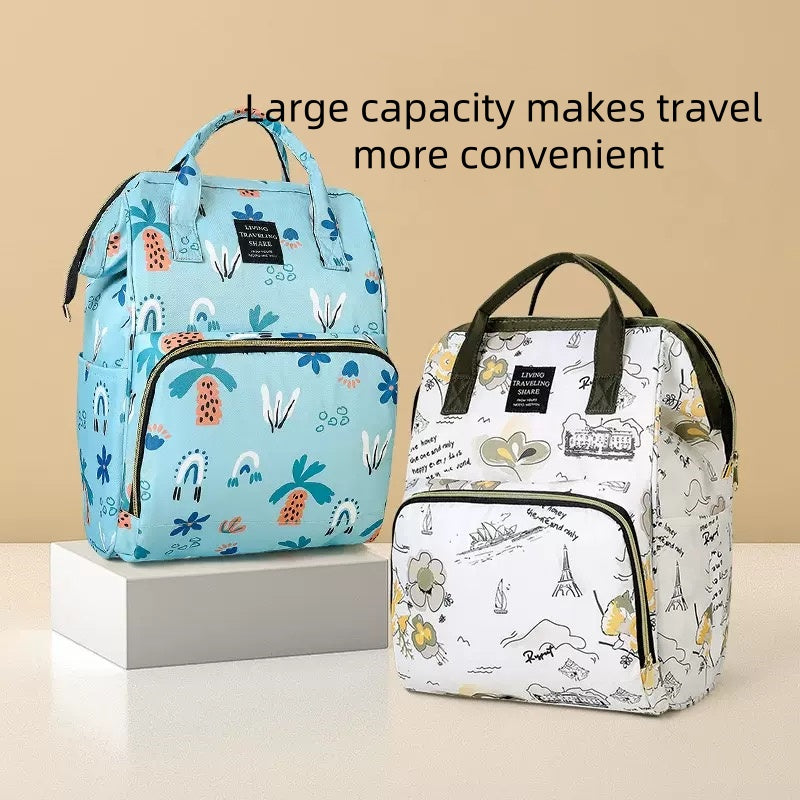 [DFC] High-quality 22 L model Mummy Bag, double-shoulder, multi-functional, large-capacity Mummy bag, Mummy bag, high-end mother and baby gift bag, upgraded Mummy backpack product weight 200g