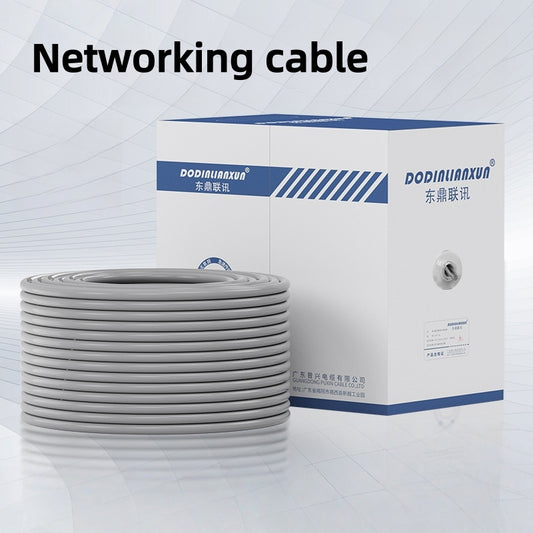 [DFC] Bulk CAT5e Network Cable Oxygen Free Copper Passed FLUKE Test for Home Installation and Internet Wiring