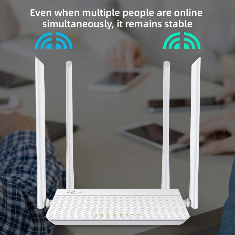 [DFC] 4G CPE to Wi Fi router for home use offering broadband free wireless network by inserting a SIM card this CPE is easy to set up