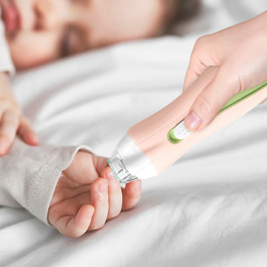 [DFC] Baby Electric Nail Trimmer, Grinder Safe Care Kit for Newborns and Children, Battery needed