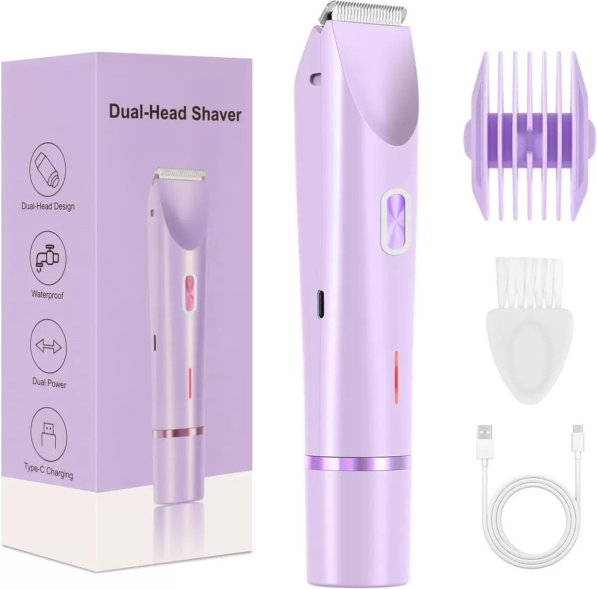 [DFC] Electric Hair Remover, Private Area Hair Remover, Men's And Women's Hair Remover, Washable Dry And Wet Dual-purpose Hair Removal Device，weight 230g
