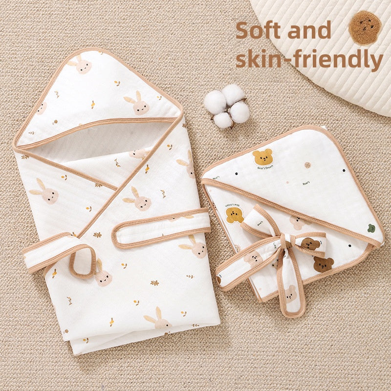 [DFC] Newborn Swaddle Blanket All-Weather Baby Wrap Thermal Warm