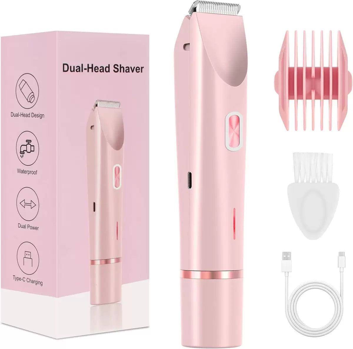[DFC] Electric Hair Remover, Private Area Hair Remover, Men's And Women's Hair Remover, Washable Dry And Wet Dual-purpose Hair Removal Device，weight 230g