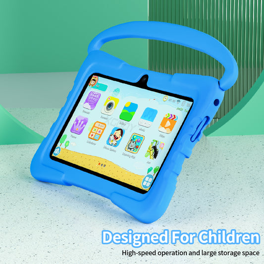 Boy and Girl Tablet Kids tablet with case, handle and stand, School education home tablet