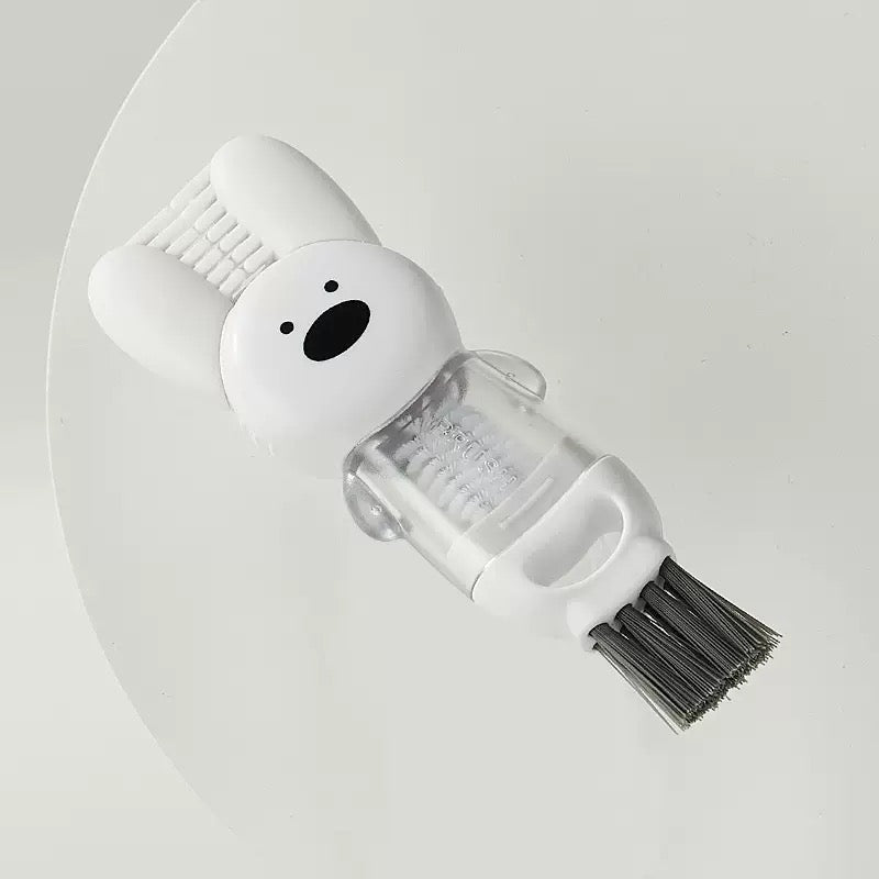 [DFC] Bottle cap brush; Four-piece cup lid brush, Baby bottle and water cup brush, Gap cleaning brush, Bottle cleaning tool