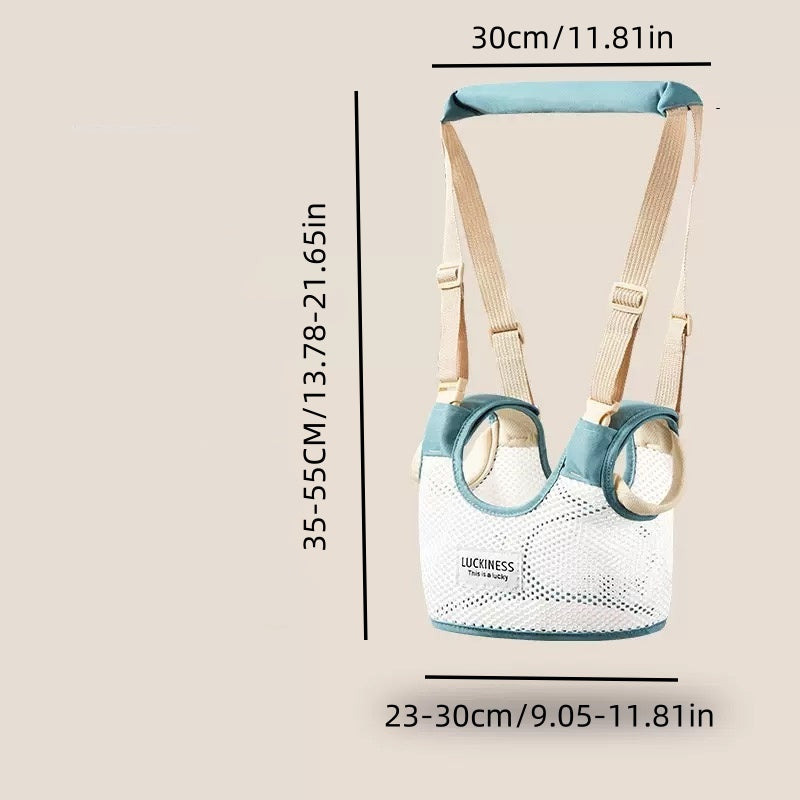 [DFC] Baby walker with handle, baby learning to walk and stand, anti-fall, children's waist support and traction rope, suitable for all seasons Weight 190g