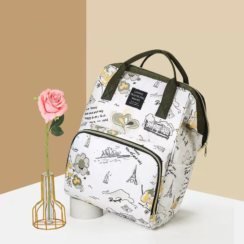 [DFC] High-quality 22 L model Mummy Bag, double-shoulder, multi-functional, large-capacity Mummy bag, Mummy bag, high-end mother and baby gift bag, upgraded Mummy backpack product weight 200g
