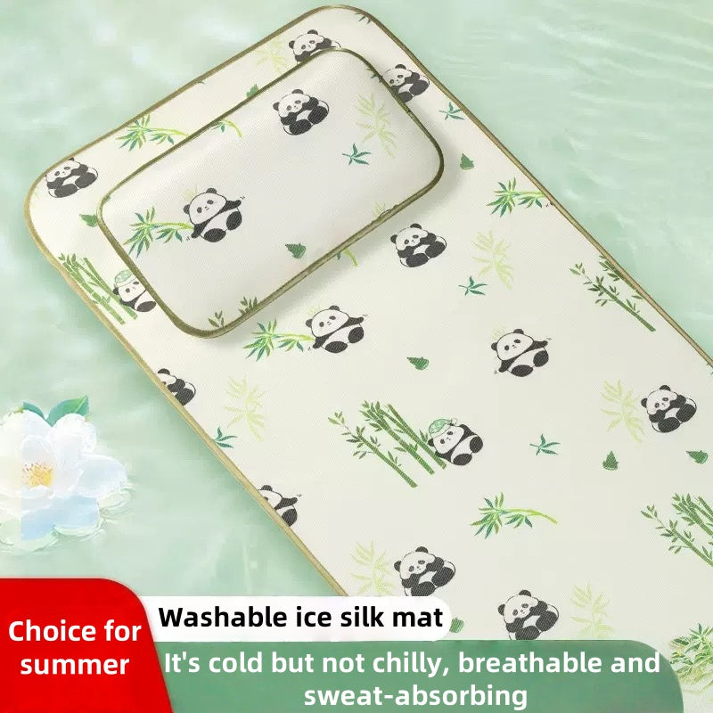 [DFC] Baby mat, Summer ice silk cool pad, Special baby mattress for newborn babies, Kindergarten children's mat, Breathable and comfortable, Weight 75g