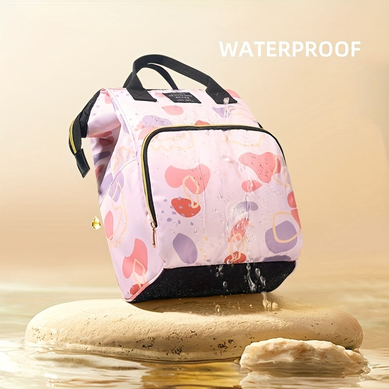 [DFC] Large capacity mummy bag, backpack, baby backpack storage bag, bottle diaper storage bag
