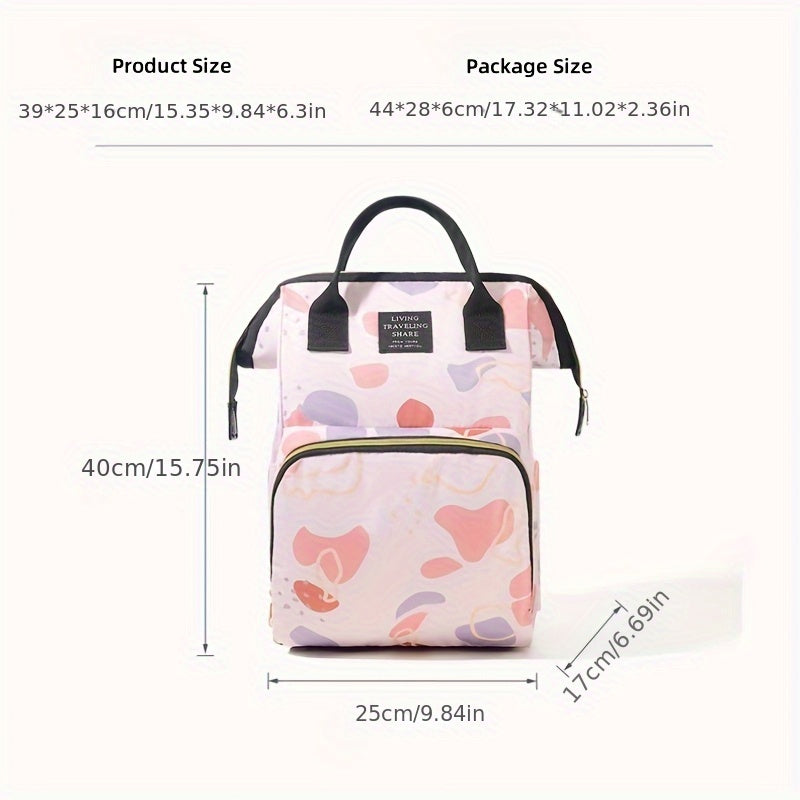 [DFC] Large capacity mummy bag, backpack, baby backpack storage bag, bottle diaper storage bag