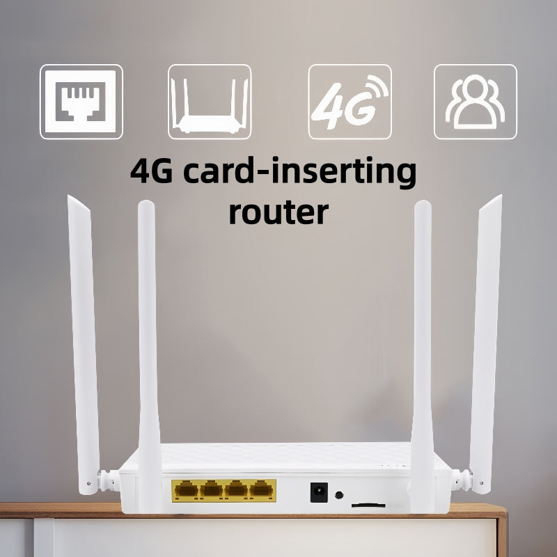 [DFC] 4G CPE to Wi Fi router for home use offering broadband free wireless network by inserting a SIM card this CPE is easy to set up