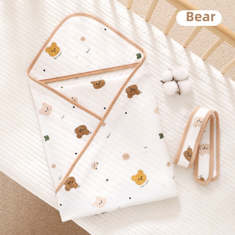 [DFC] Newborn Swaddle Blanket All-Weather Baby Wrap Thermal Warm