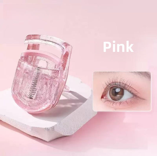 [DFC]Shiny And Sparkling Powder Eyelash Curler, New Plastic Mini Portable Eyelash Curling Device, One-time Curling Eyelash Curler For Women Beginners, No Need To Curl The Eyelid, Local Long-lasting Shaping Eyelash Curling Device, Weight 22g