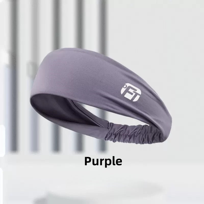 [DFC] Exercise Hair Band For Boys And Girls, Running Antiperspirant Hair Band For Boys And Girls, Fitness Anti-sweat Headscarf, Basketball And Badminton Sweat-absorbing Hair Band,Weight 14g