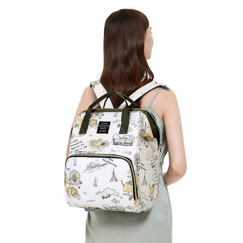 [DFC] High-quality 22 L model Mummy Bag, double-shoulder, multi-functional, large-capacity Mummy bag, Mummy bag, high-end mother and baby gift bag, upgraded Mummy backpack product weight 200g