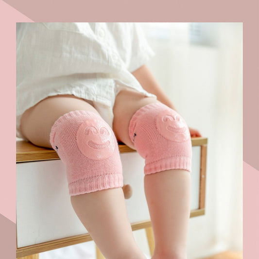 [DFC] Baby terry socks, elbow protector, toddler, crawling knee protector, baby knee protector, smiley face knee protector