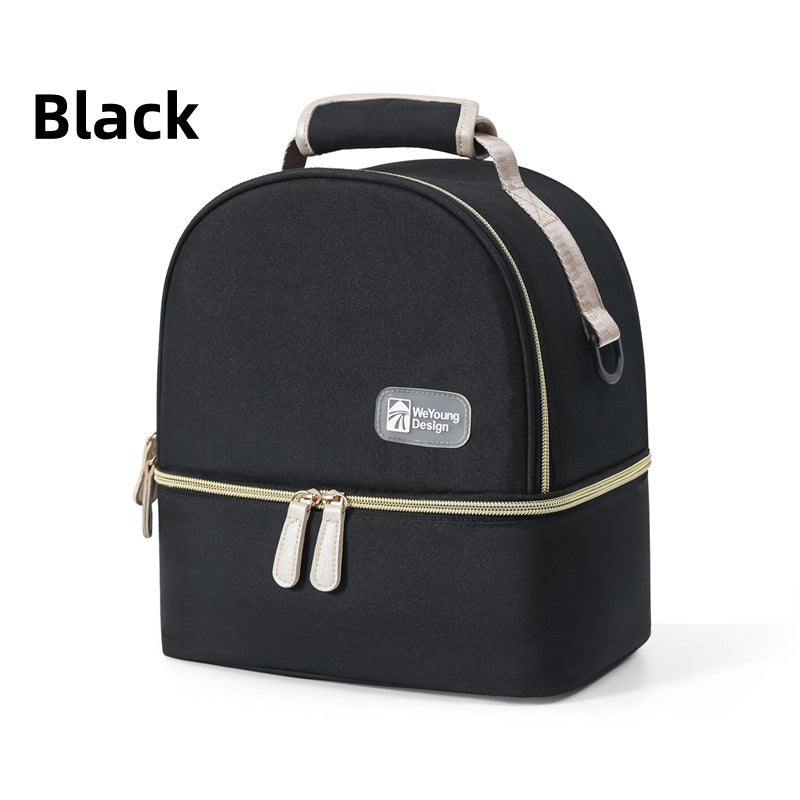 [DFC] Multifunctional Stylish Pump Cooler Bag Insulated Breastmilk Tote Dual Compartment Portable Mom Backpack