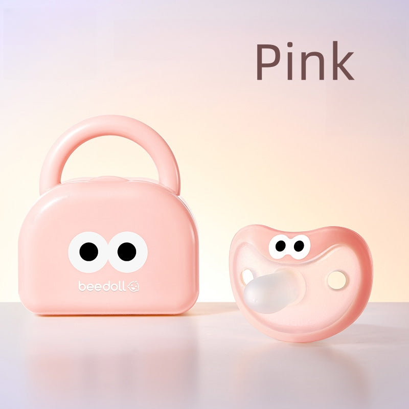 [DFC] Ultralight Pacifier Anti Overbite Gas Relief Baby Soother Instant Calming Breast Like Design Prevents Thumb Sucking Newborn Day Night Cartoon Teether