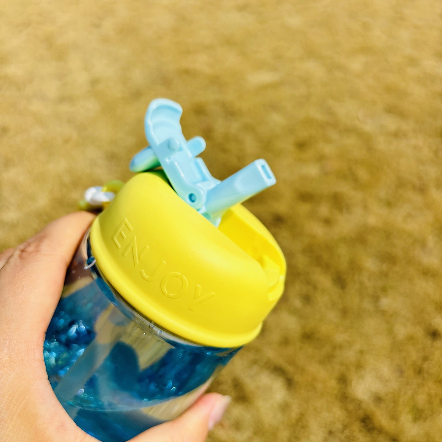 [DFC] High-appearation-level simple water cup, Tritan water cup Heat-resistant Compact and portable direct drinking cup, Learning drinking cup, Weight 116g