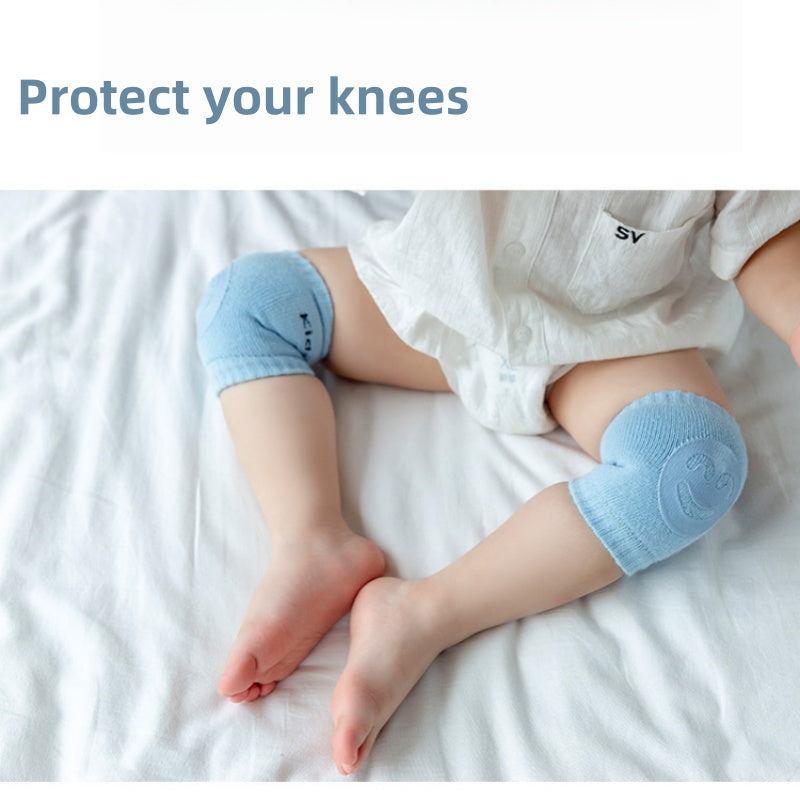 [DFC] Baby terry socks, elbow protector, toddler, crawling knee protector, baby knee protector, smiley face knee protector