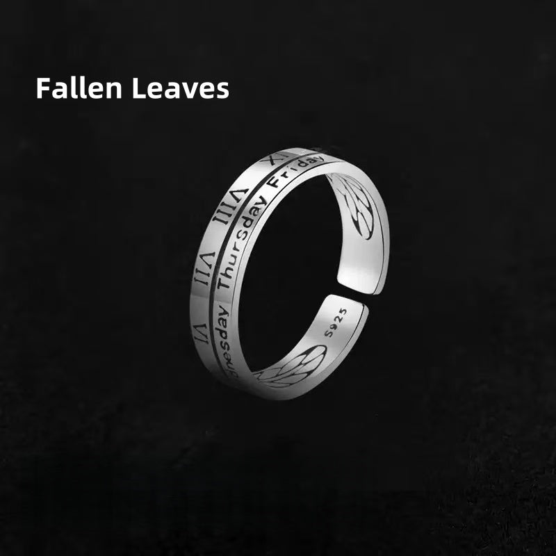 [DFC]Simple Mobius Strip Ring, High-end Ring, Couple Rings, High-end And Simple Design, Titanium Steel, No Color Fading, Street Style Ring, Suitable For Daily Wear, Weight 5g