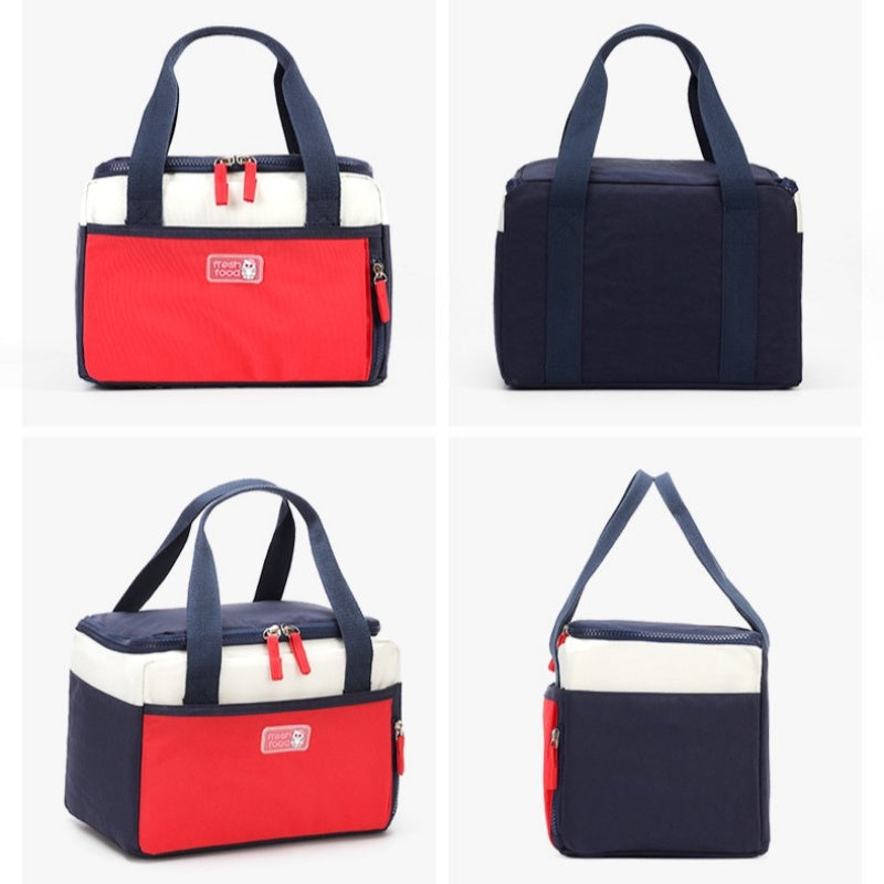 [DFC] Insulated lunch bag, portable picnic bento bag, thickened aluminum foil non-woven fabric lunch box bag  Insulated lunch box bag for commuting to work weight 300g