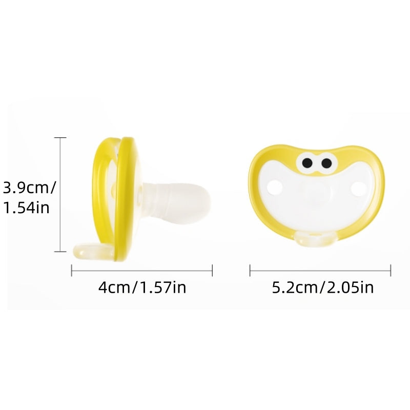 [DFC] Ultralight Pacifier Anti Overbite Gas Relief Baby Soother Instant Calming Breast Like Design Prevents Thumb Sucking Newborn Day Night Cartoon Teether