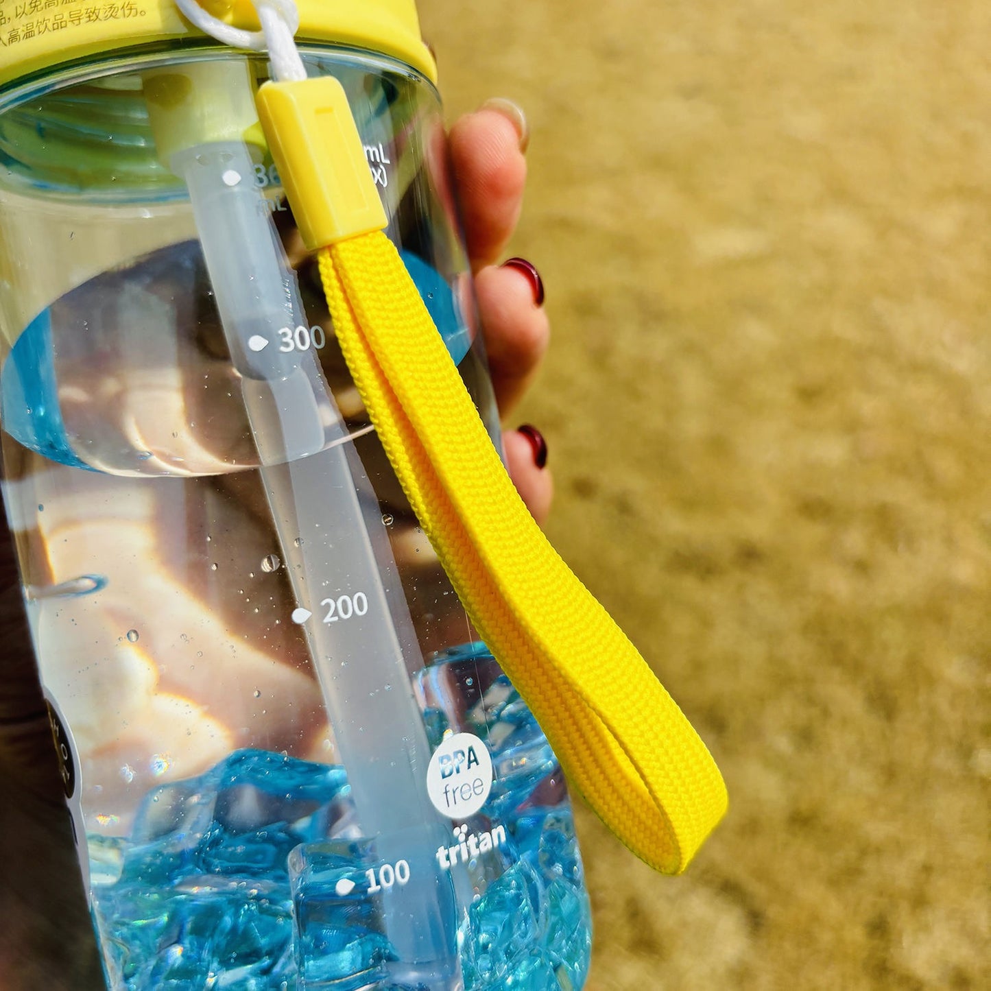 [DFC] High-appearation-level simple water cup, Tritan water cup Heat-resistant Compact and portable direct drinking cup, Learning drinking cup, Weight 116g