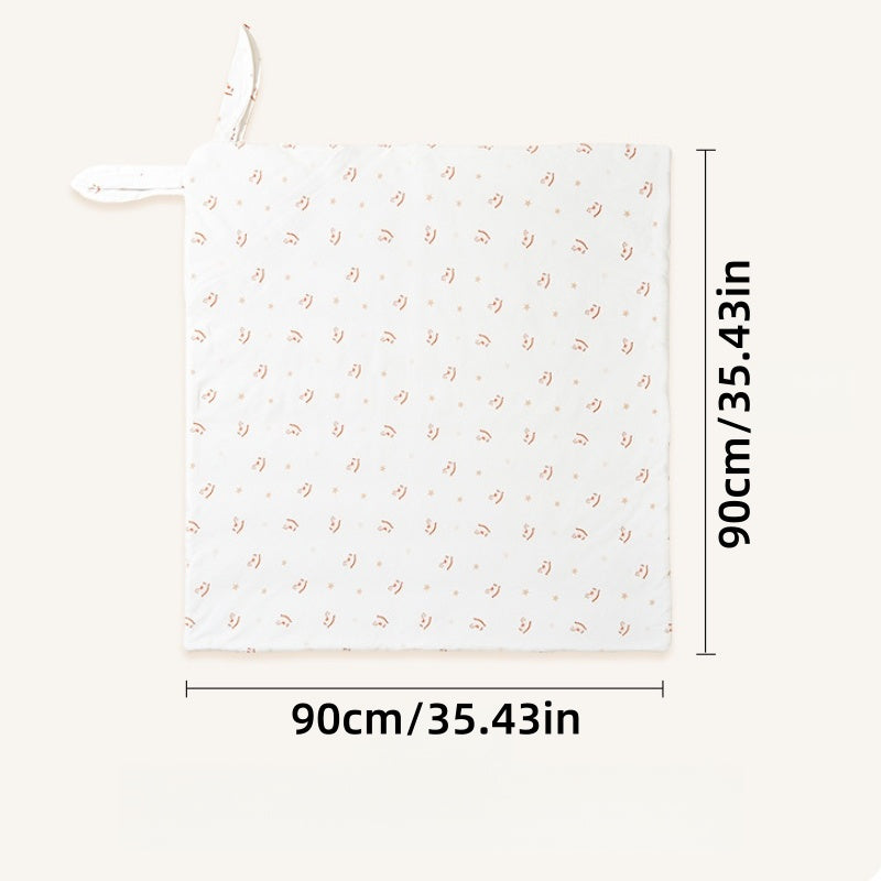 [DFC] Infant Swaddle Blanket, Thickened Newborn Essentials 2-in-1 Delivery Room Wrap Outdoor Windproof Sun Protection Cover,Weight 600g