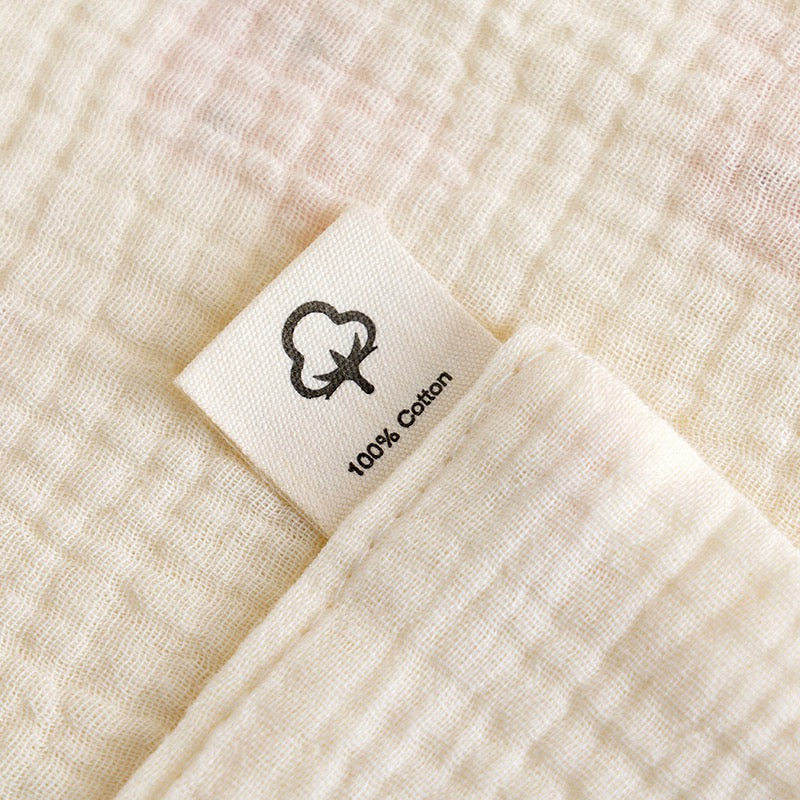 [DFC] Saliva towel Four-layer newborn baby towel Face towel Pure cotton gauze Bouncing Towel Contains two sets of clothing,weight 23g