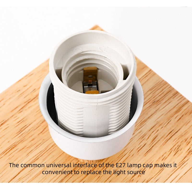 [DFC] Japanese-style table lamp, Chinese-style night light, bedside table lamp, bedroom desk night light, retro and simple ancient-style night light, adjustable three-color light source table lamp, outdoor camping lamp,weight 600g