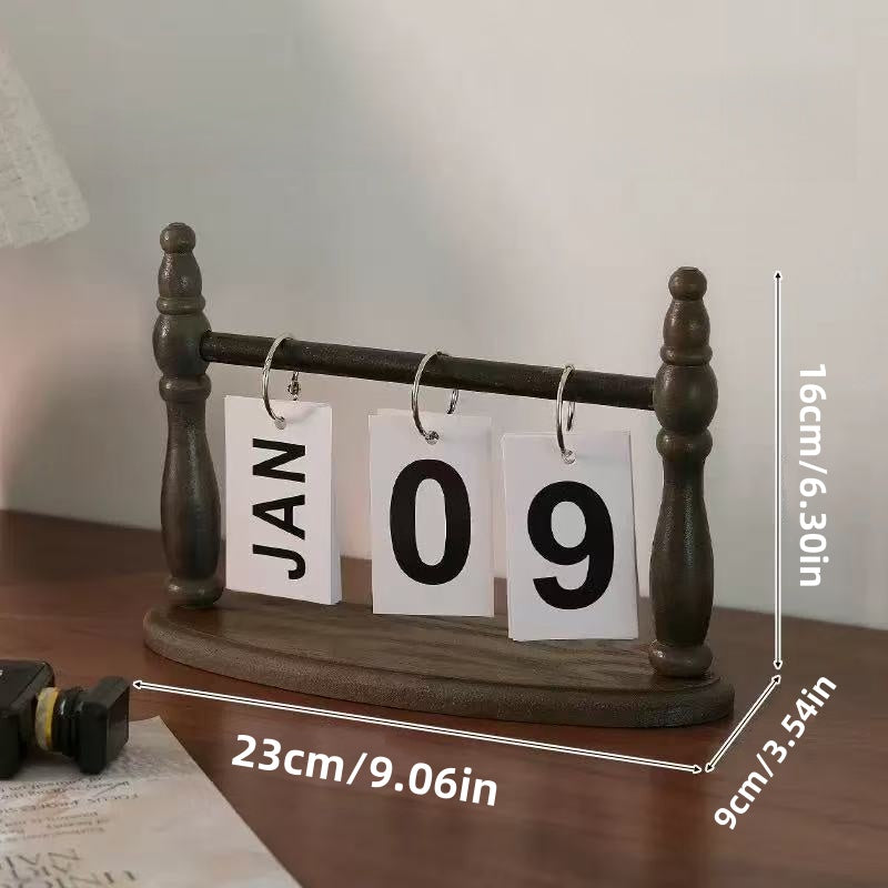 [DFC]Office Calendar, Detachable And Page-flipping Calendar, Personal Planning Supplies, Simple Style Calendar, It Can Be Placed In A Desk, Living Room Or Dormitory