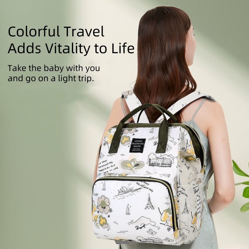 [DFC] High-quality 22 L model Mummy Bag, double-shoulder, multi-functional, large-capacity Mummy bag, Mummy bag, high-end mother and baby gift bag, upgraded Mummy backpack product weight 200g