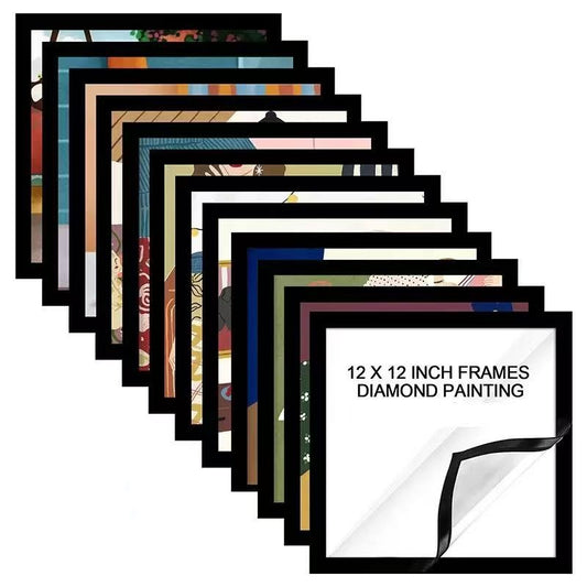 [DFC] Diamond Art Frame Magnetic Combination Photo Frame, High-end And Simple Photo Frame, Bedroom And Office Decoration Picture Frame,Weight 150g