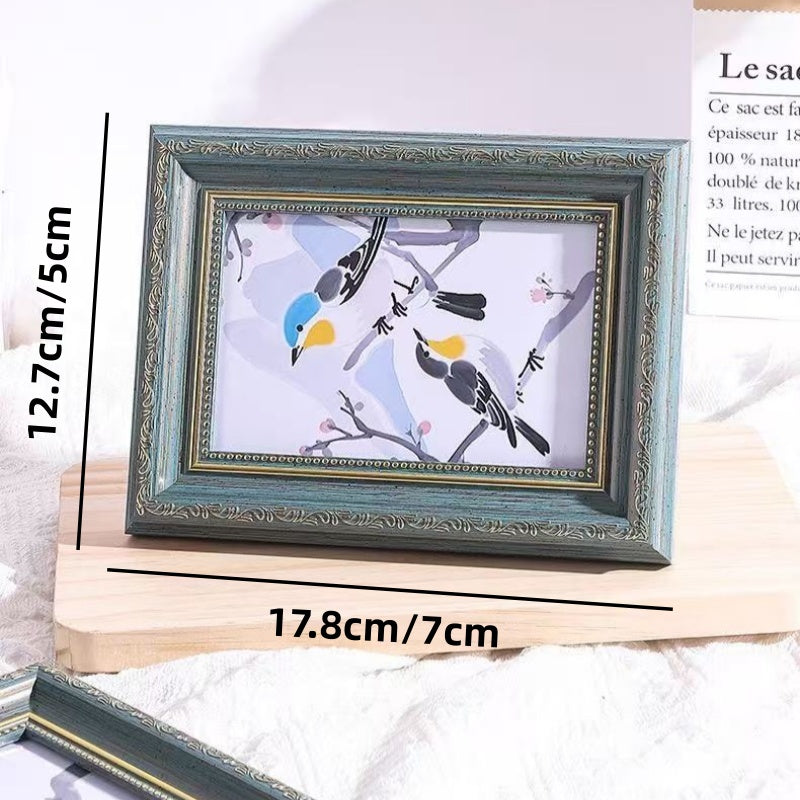 [DFC] Photo Frames, 7inch, Retro Photo Frames, Wall-mounted Children's Photo Stands, New Home Gifts, Thanksgiving Gifts, Valentine's Day Gifts