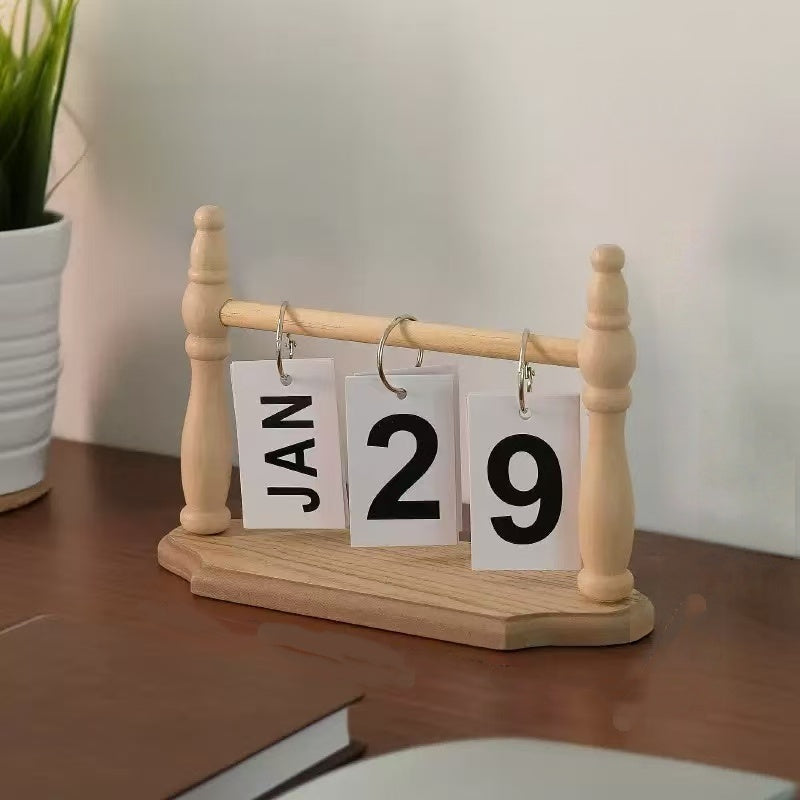 [DFC]Office Calendar, Detachable And Page-flipping Calendar, Personal Planning Supplies, Simple Style Calendar, It Can Be Placed In A Desk, Living Room Or Dormitory